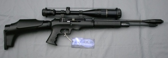 Hatsan Mod 125 Spring Sniper .25 Cal Air Rifle with Targets and Pellets  Bundle